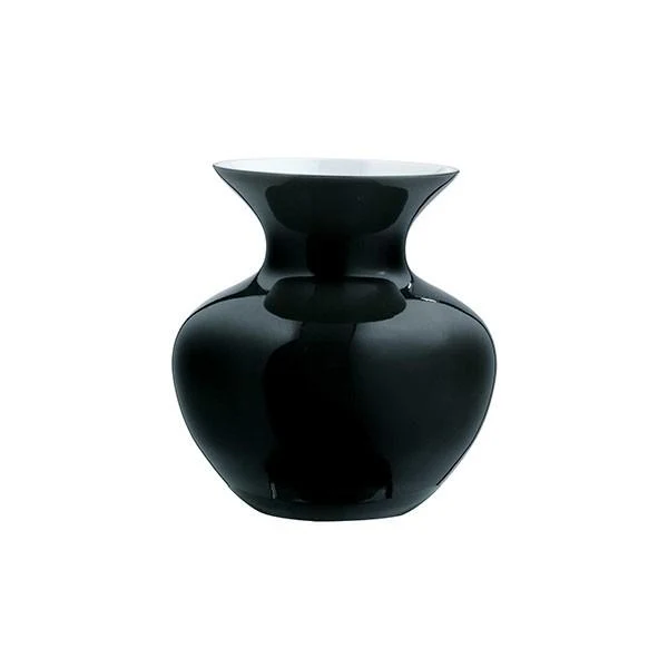 Onlylux Oboe dværgvase H.12 cm opal/sort OL01092