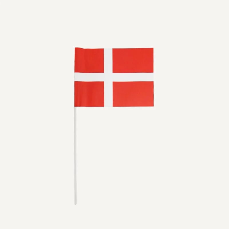 Fødselsdags flag i papir - A5, 1 stk.