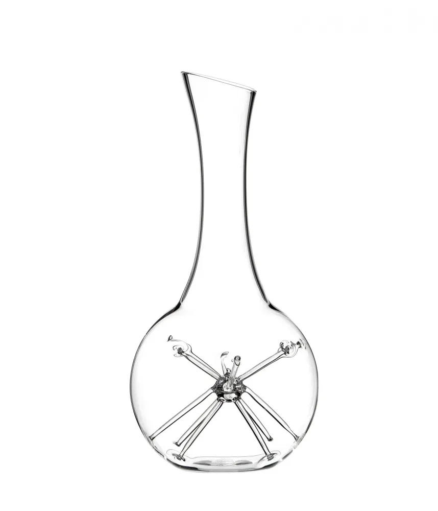 Zieher Gaveæske - Vinkaraffel & 2 Vision Straight vinglas