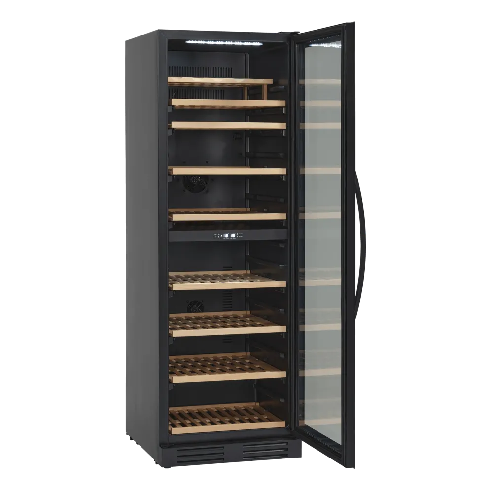 Scandomestic Vinkøleskab SV124B - 2 zoner - 126 flasker