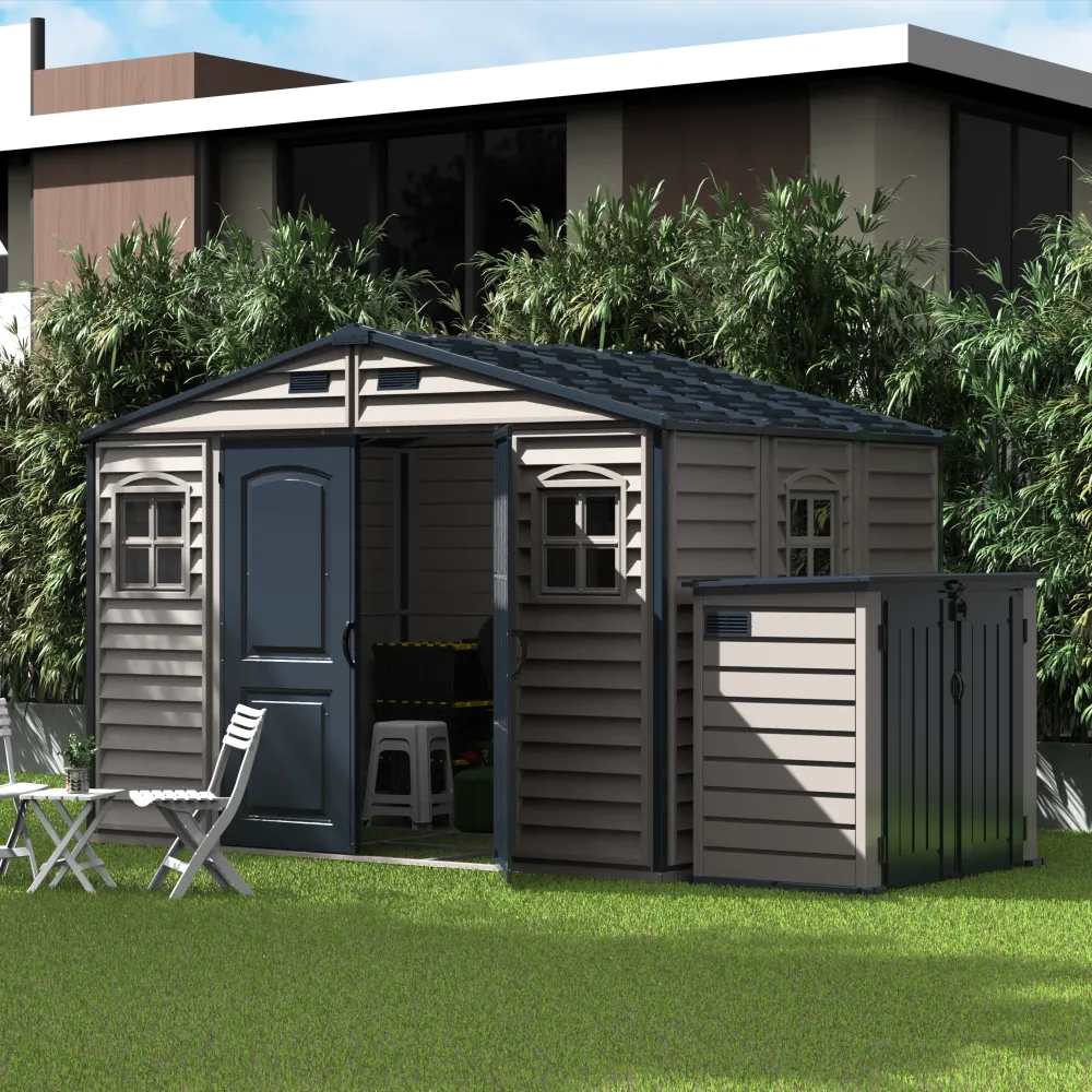 Duramax WoodSide PLUS 3.19 x 2.40 m Plastic Shed