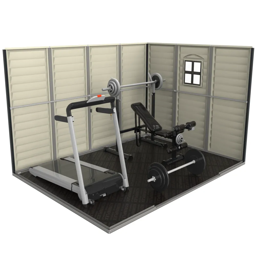 Duramax WoodSide PLUS 3.19 x 2.40 m Plastic Shed