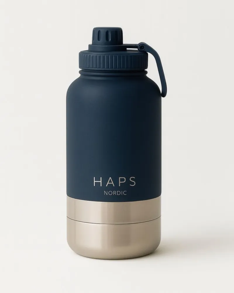 HAPS GO BOTTLE - midnight blue