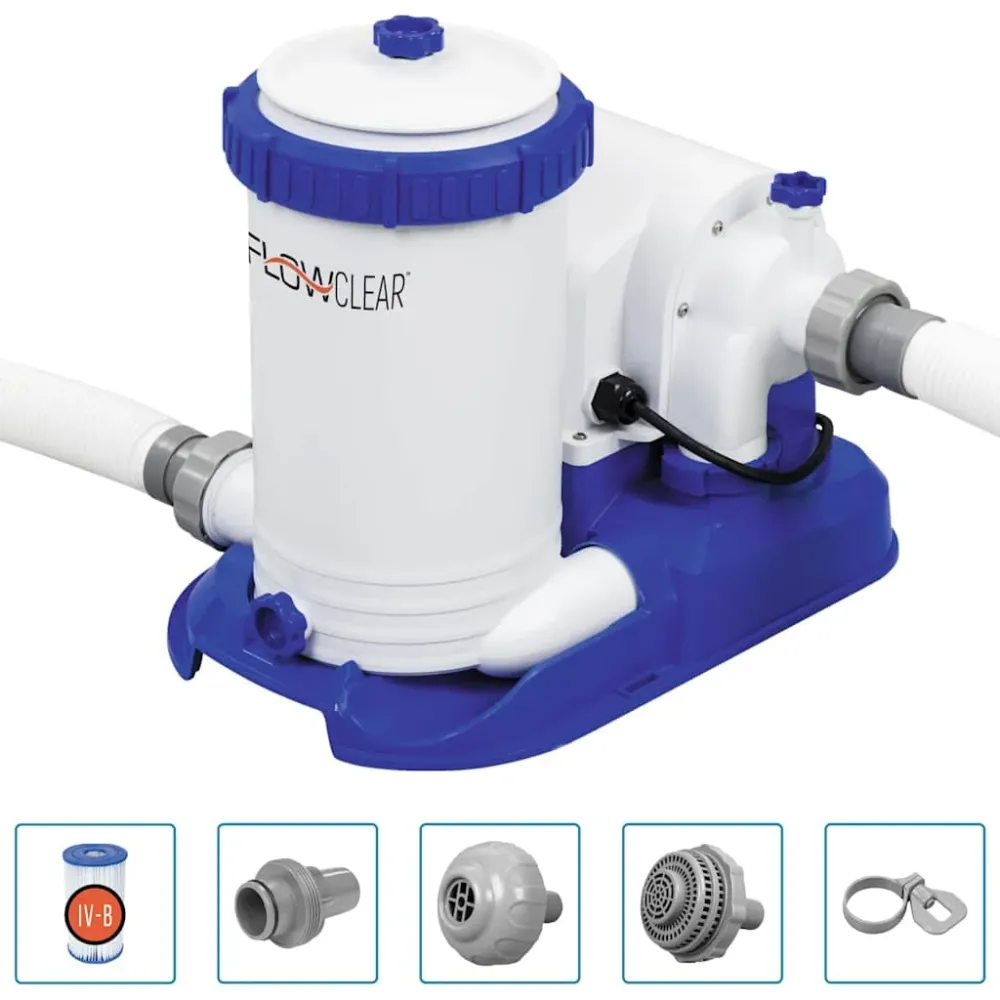 Bestway Flowclear Filterpumpe Til Pool 9463 L/T.