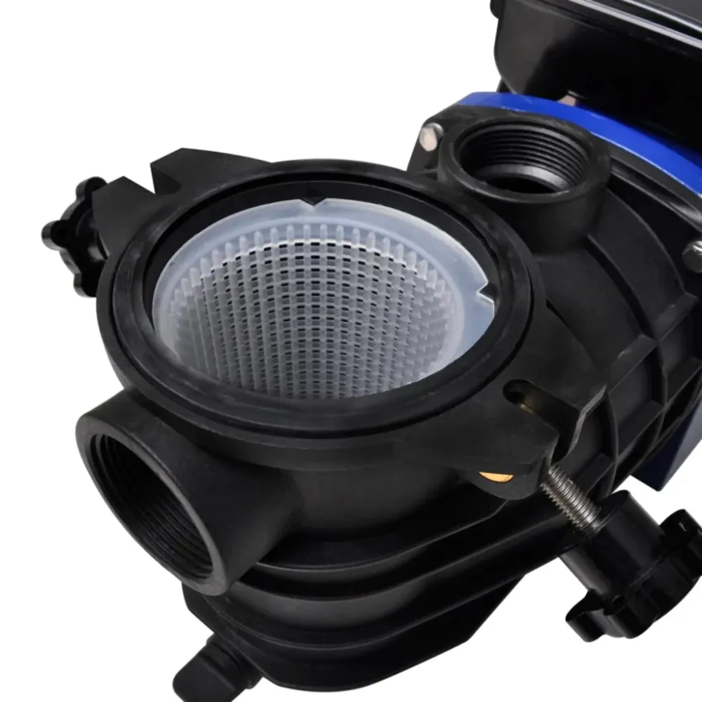 poolpumpe elektrisk 500 W blå