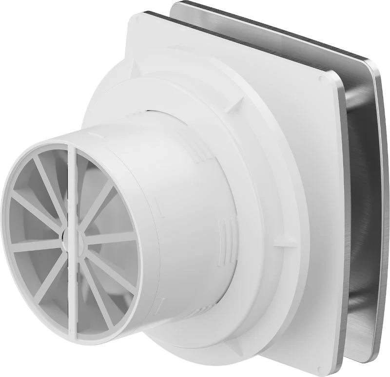 Mexen AXS badeværelsesventilator sølv 100 mm W9601-100H-11 1 stk.