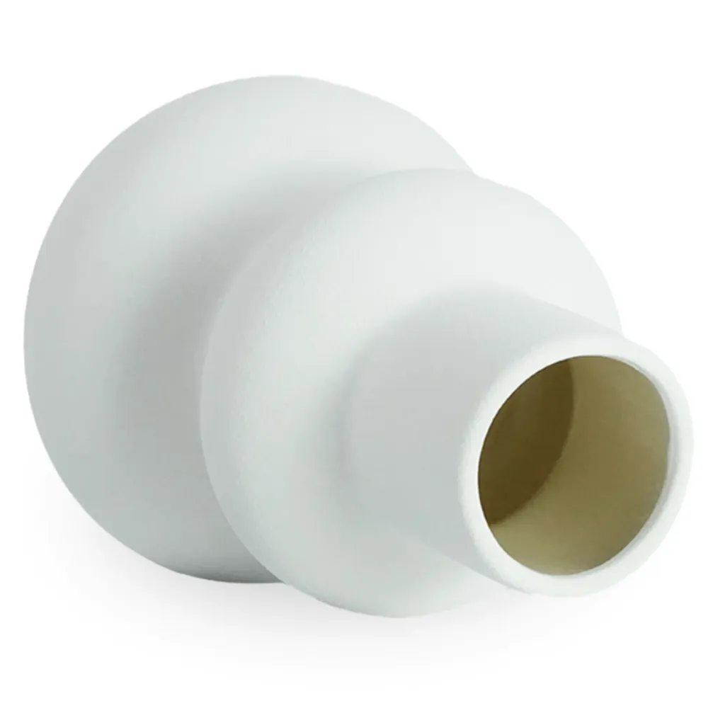 Bliss keramik vase ivory 19,5 cm