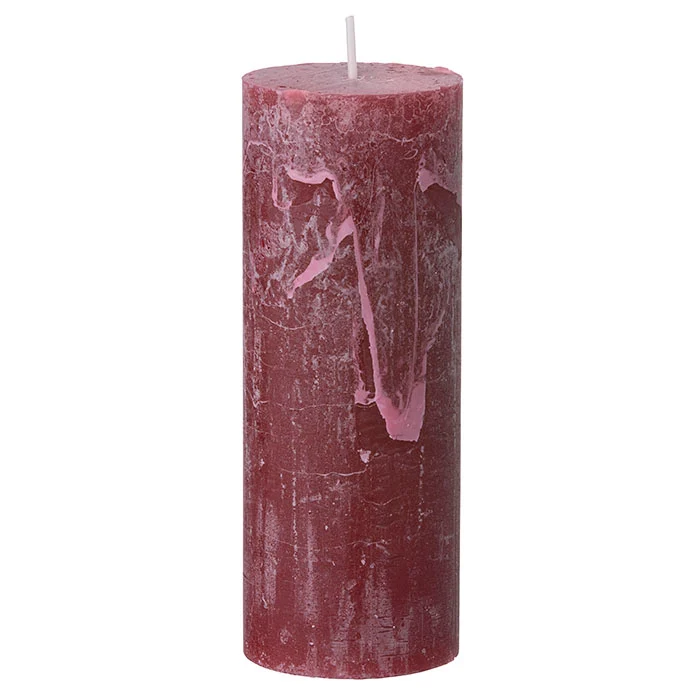 Bungalow Bloklys Stearinlys - Rustic Wine Compatible Standard Bottles