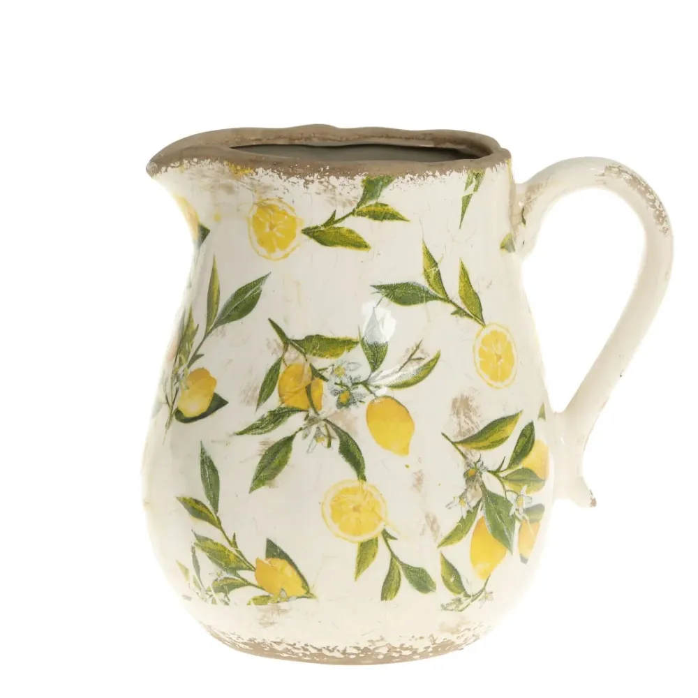 Chic Antique - Limone Kande med Citronmotiv 20x16,5 cm