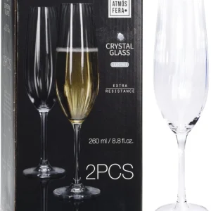 Crystal Atmos Fera - Champagneglas - 2 Stk.