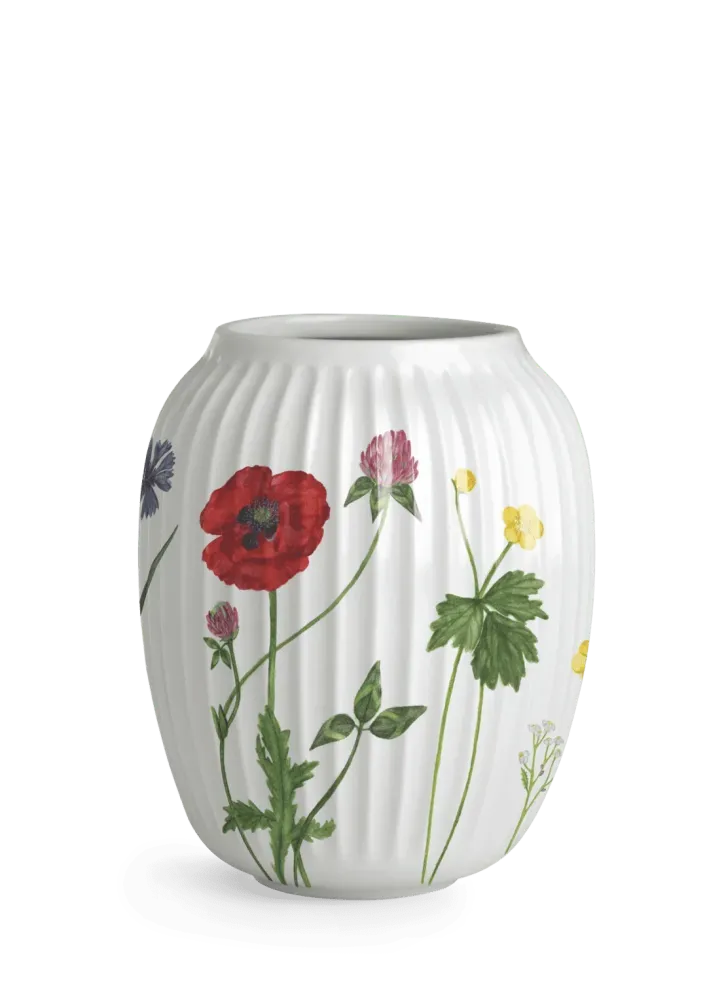 HAMMERSHØI VASE 21CM WILD FLOWERS