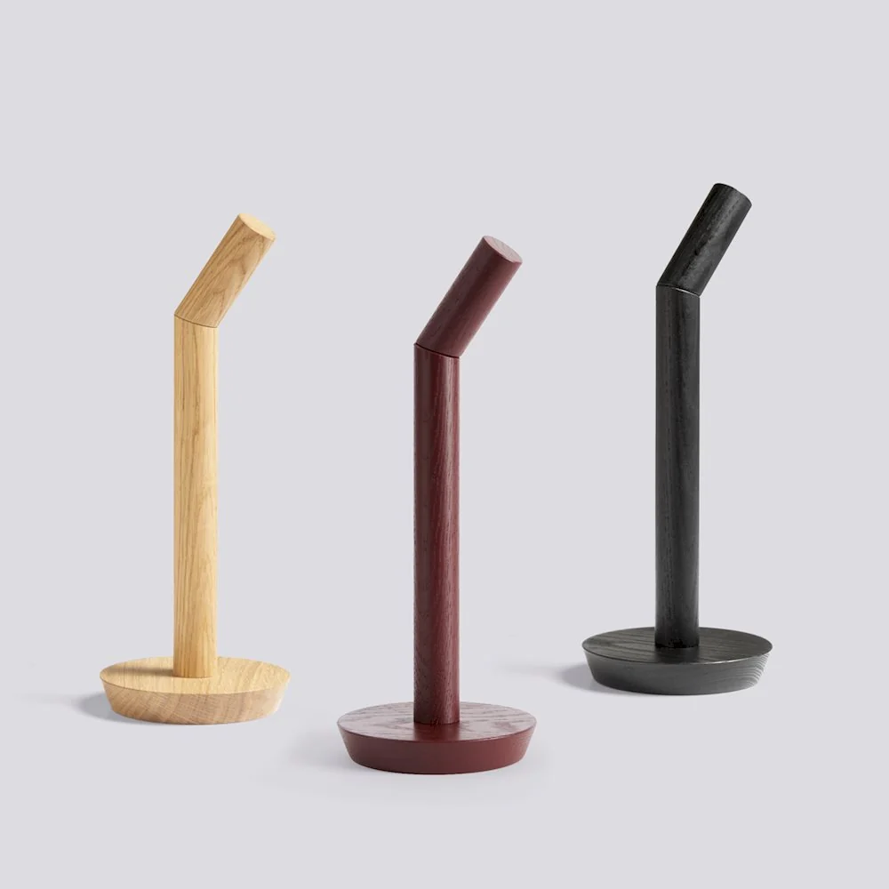 HAY Porter køkkenrulleholder - Oiled Egtræ