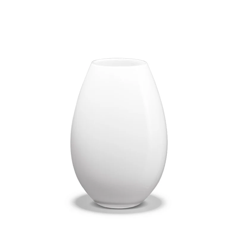 Holmegaard Cocoon vase kridt 20,5 cm