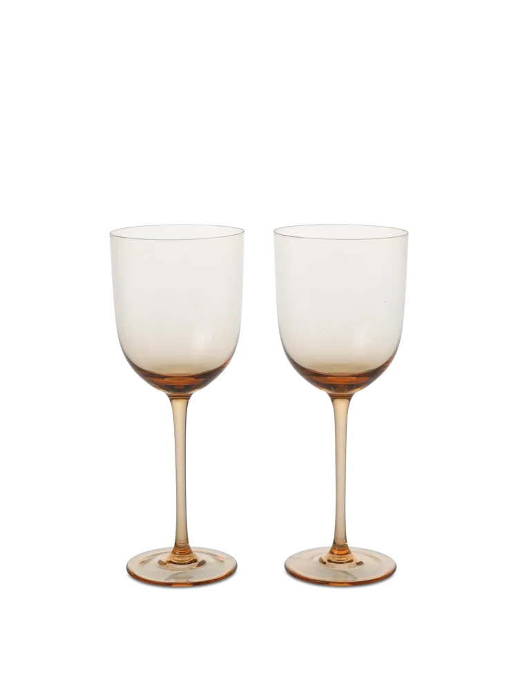 Host White Wine Glasses - Place 2 - Blush