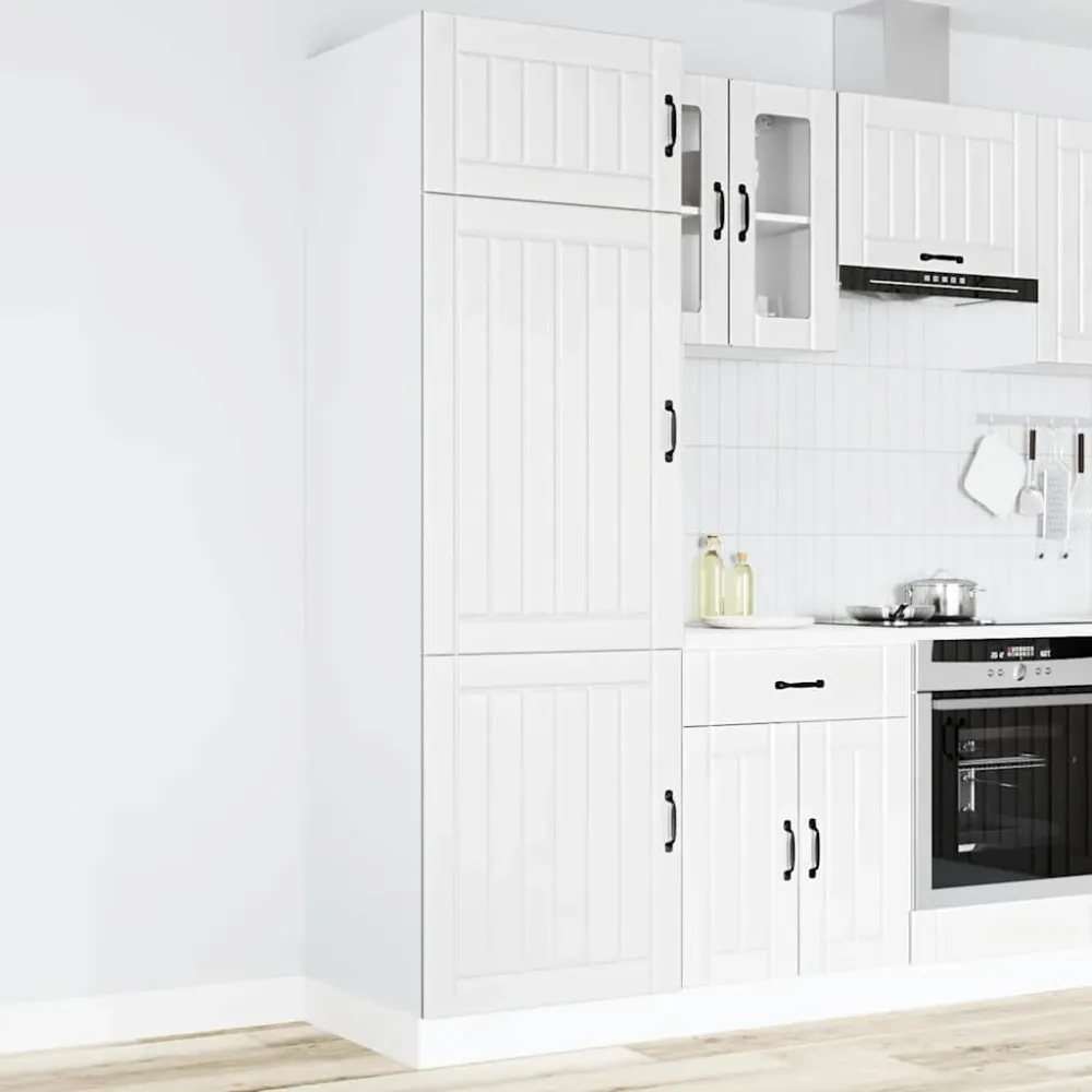 Køkkenskab Lucca crafted træ hvid
