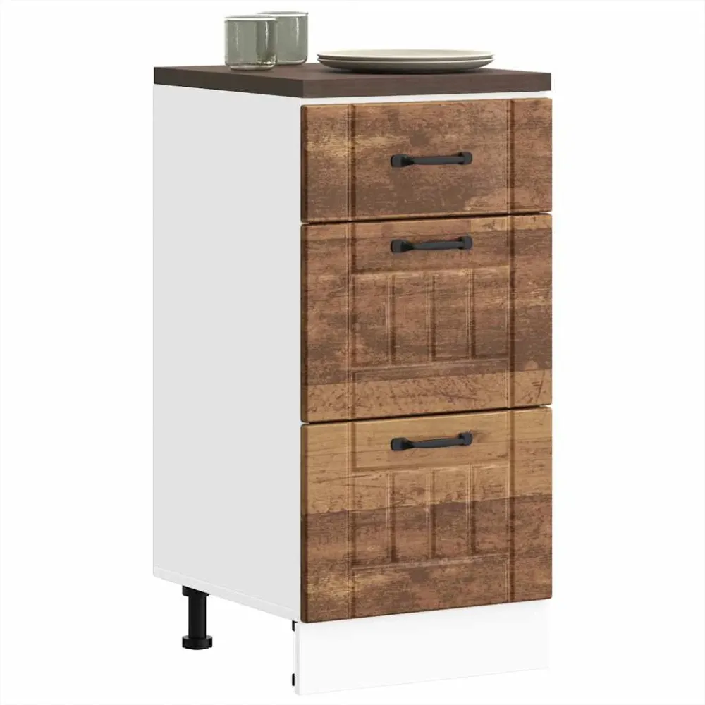 Køkkenunderskab Lucca Crafted Træ Antikt Træ