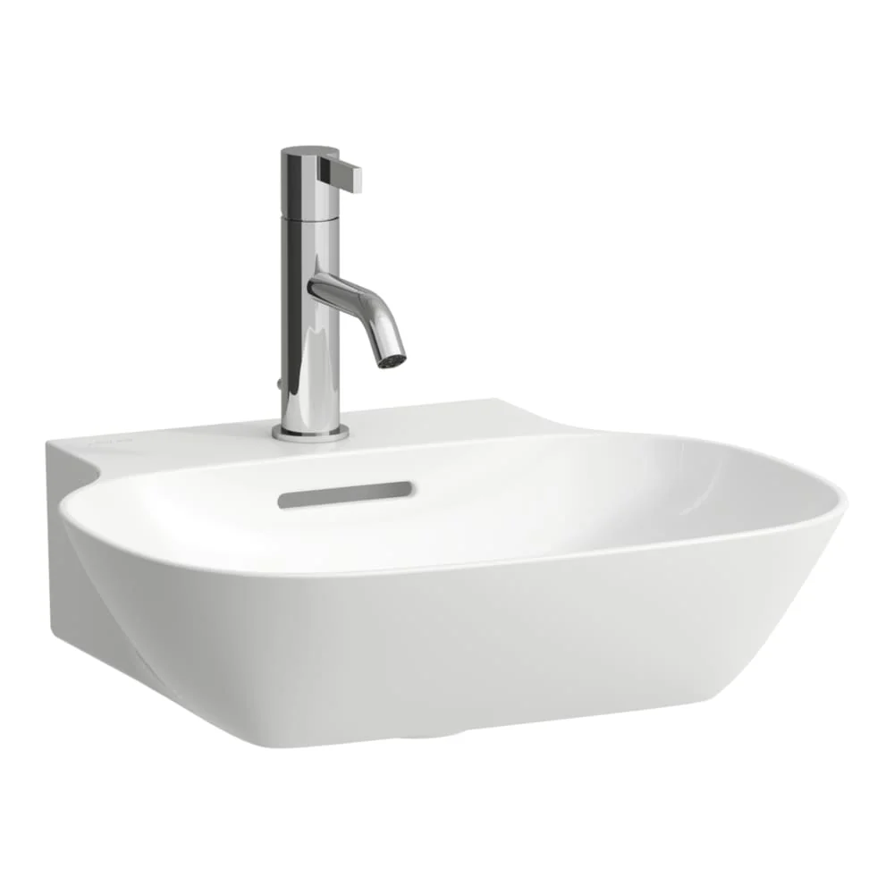 Laufen INO vask til bord- eller vægmontering - 45x41cm - kridt