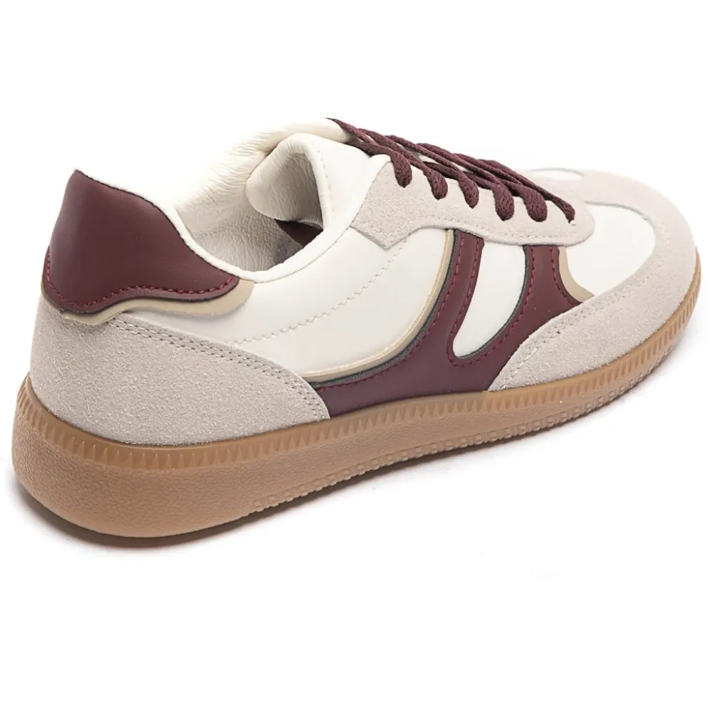 Laura dame sneakers 7589 - Wine 36