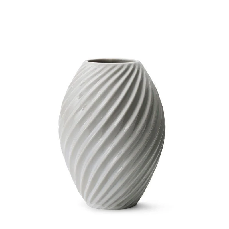 Morsø River vase 21 cm kridt