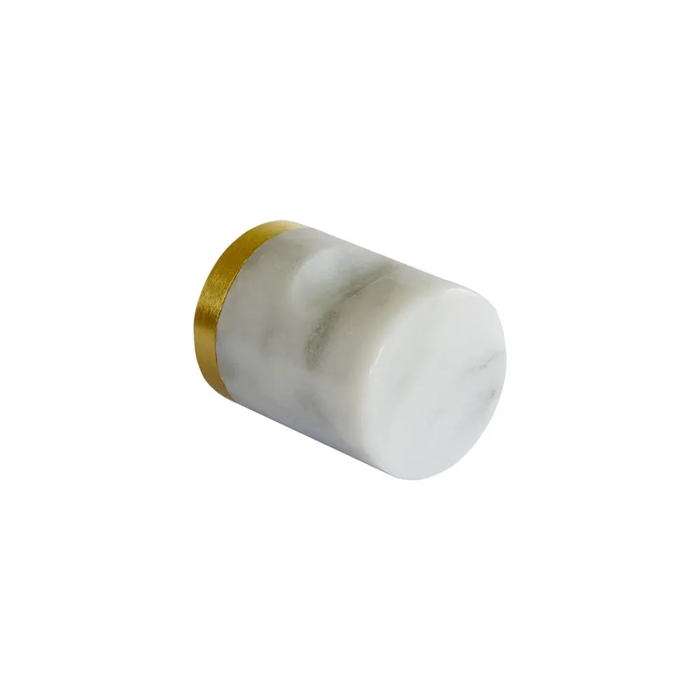 MOUD Home MARBLE knage Ø2,5 cm - ivory marmor
