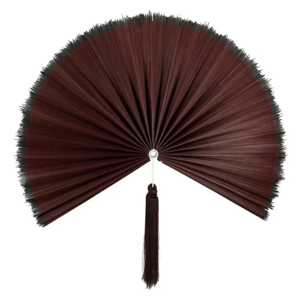 Nanka Vifte vægdekoration - 39x81 - dark ruby