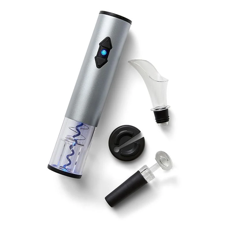Nordic Sense elektrisk vinåbner og tilbehør | Corkscrew & Foil Cutter Included