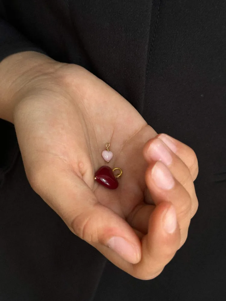 Pico Charm Amore Heart Vedhæng Grande - Wine Sommelier Design