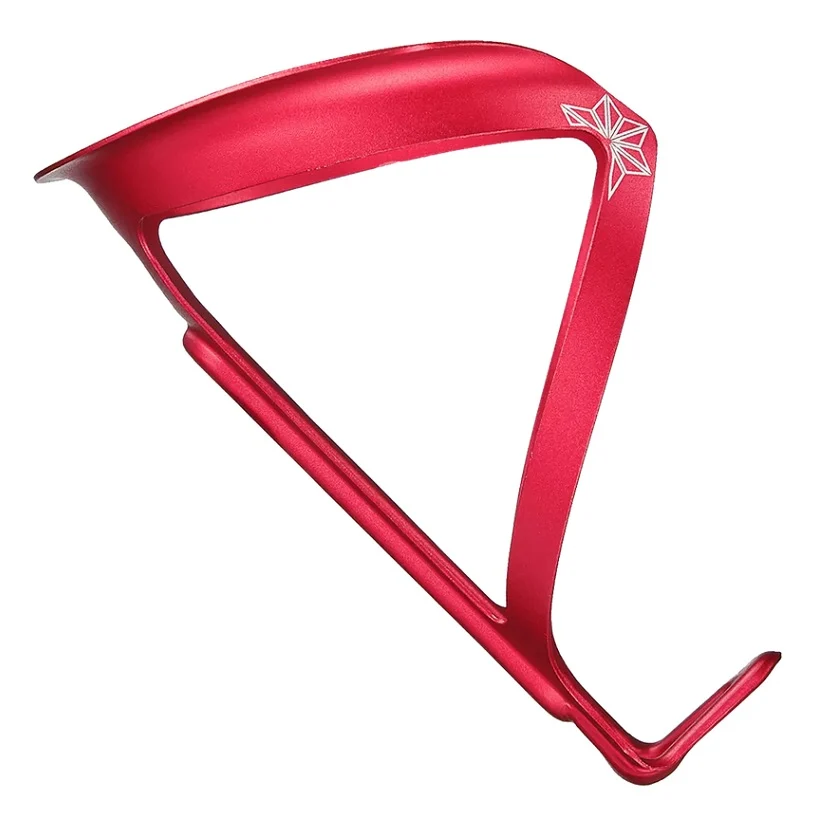Premium Stainless Steel Supacaz Fly Cage Ano flaskeholder - Cherry