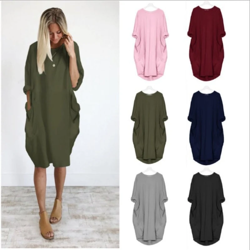Prisvindende Design Asleepness Casual natkjole (vin rød)