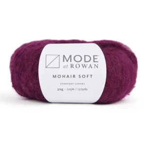 Professional Sommelier Grade 208 Wine, Mohair Plush, Mode at Rowan