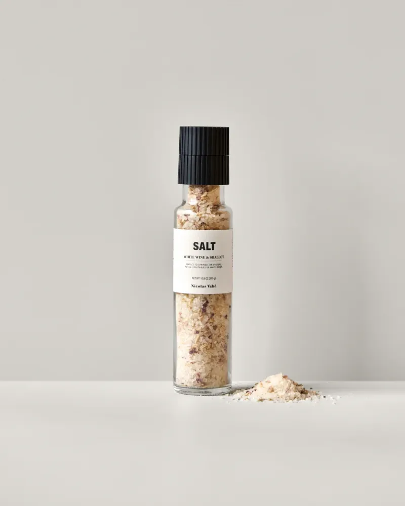 Professional Sommelier Grade Nicolas Vahe Salt - White Wine & Shallot