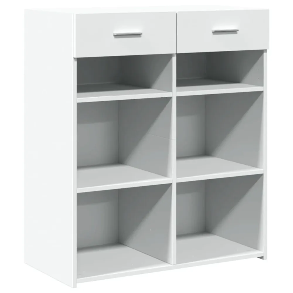 skænk 80x42,5x93 cm konstrueret træ alabast