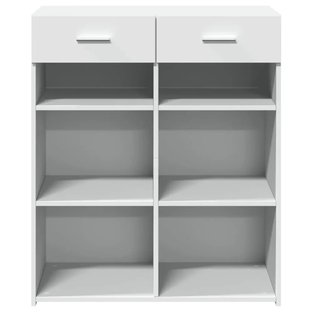 skænk 80x42,5x93 cm konstrueret træ alabast