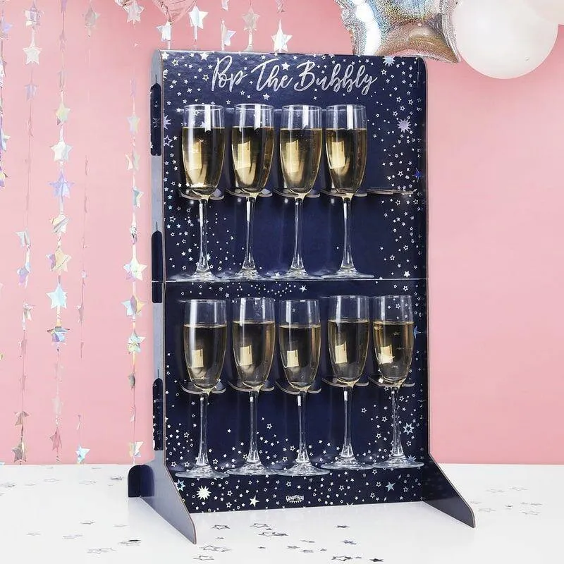Stativ til champagneglas Dual Temperature Zones