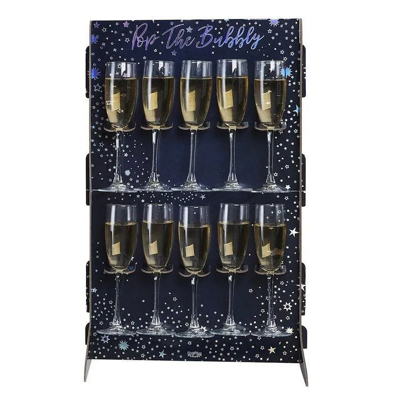 Stativ til champagneglas Dual Temperature Zones
