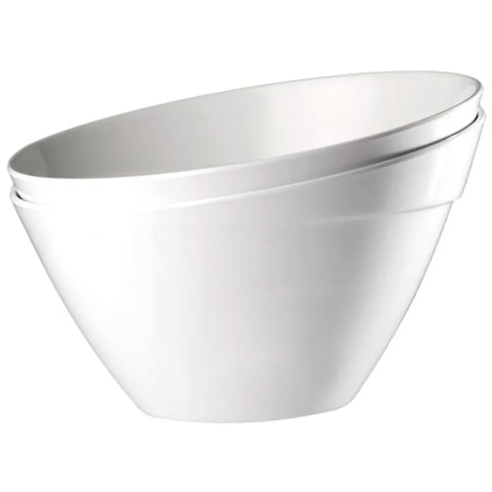 (6 stk.) Skål - BALANCE - Melamin - 2,5 Liter - Ø 245 mm - Pearl