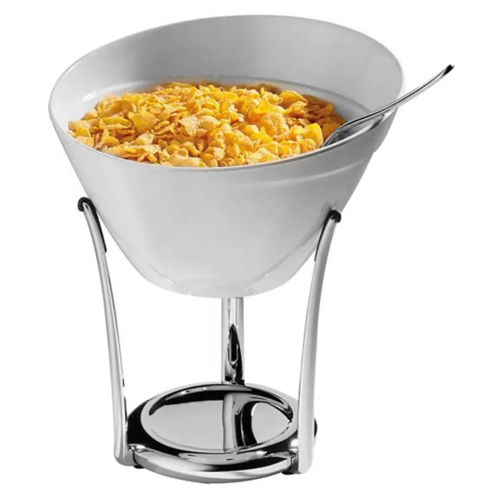 (6 stk.) Skål - BALANCE - Melamin - 2,5 Liter - Ø 245 mm - Pearl