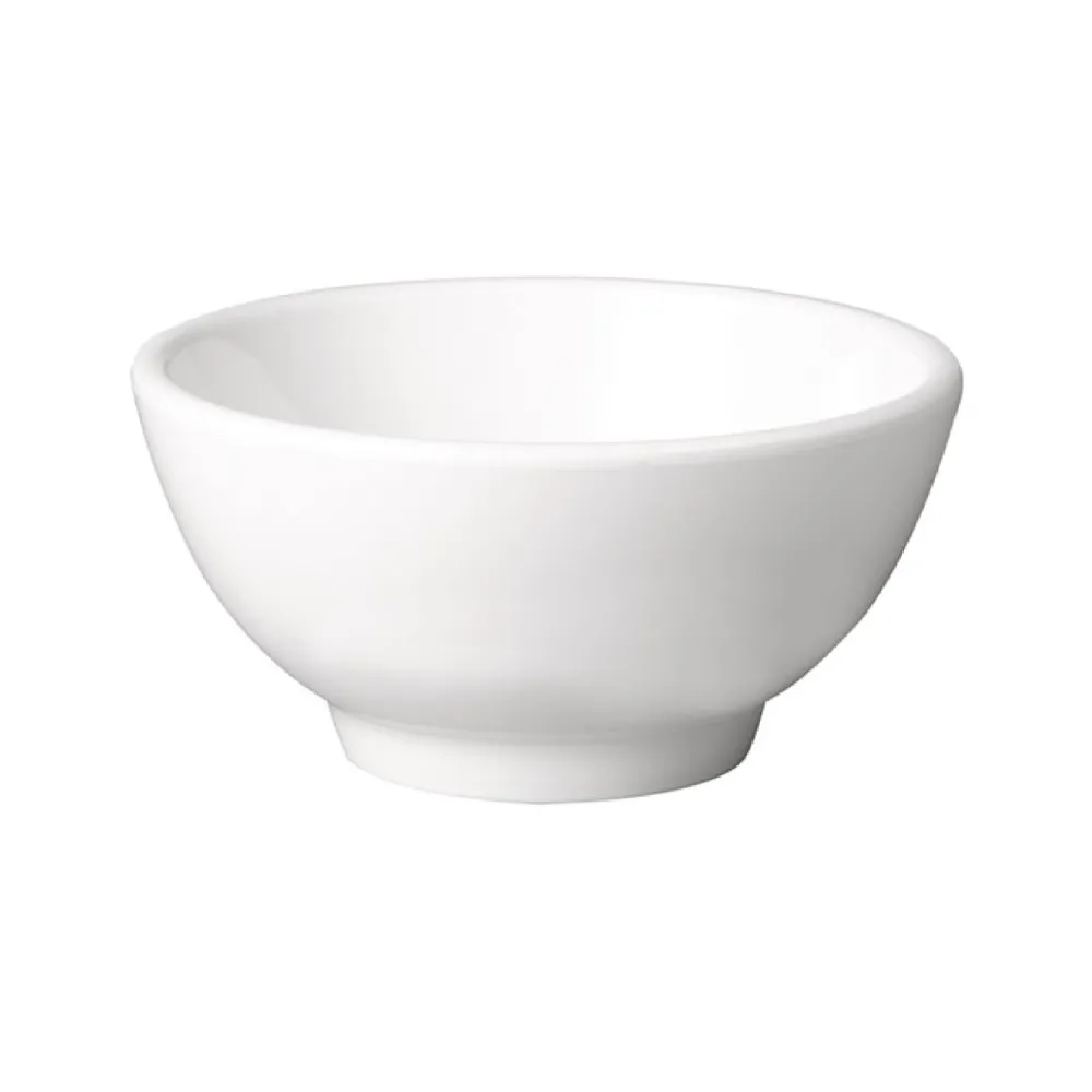 (6 stk.) Skål - PURE - Melamin - 1,25 Liter - Ø 205 mm - Ivory
