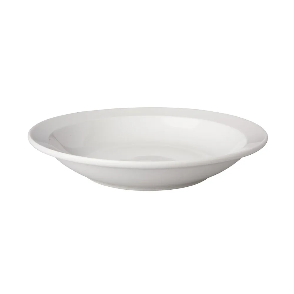 (6 stk.) Tallerken dyb Mammoet - Ø 21,5 cm - Kridt