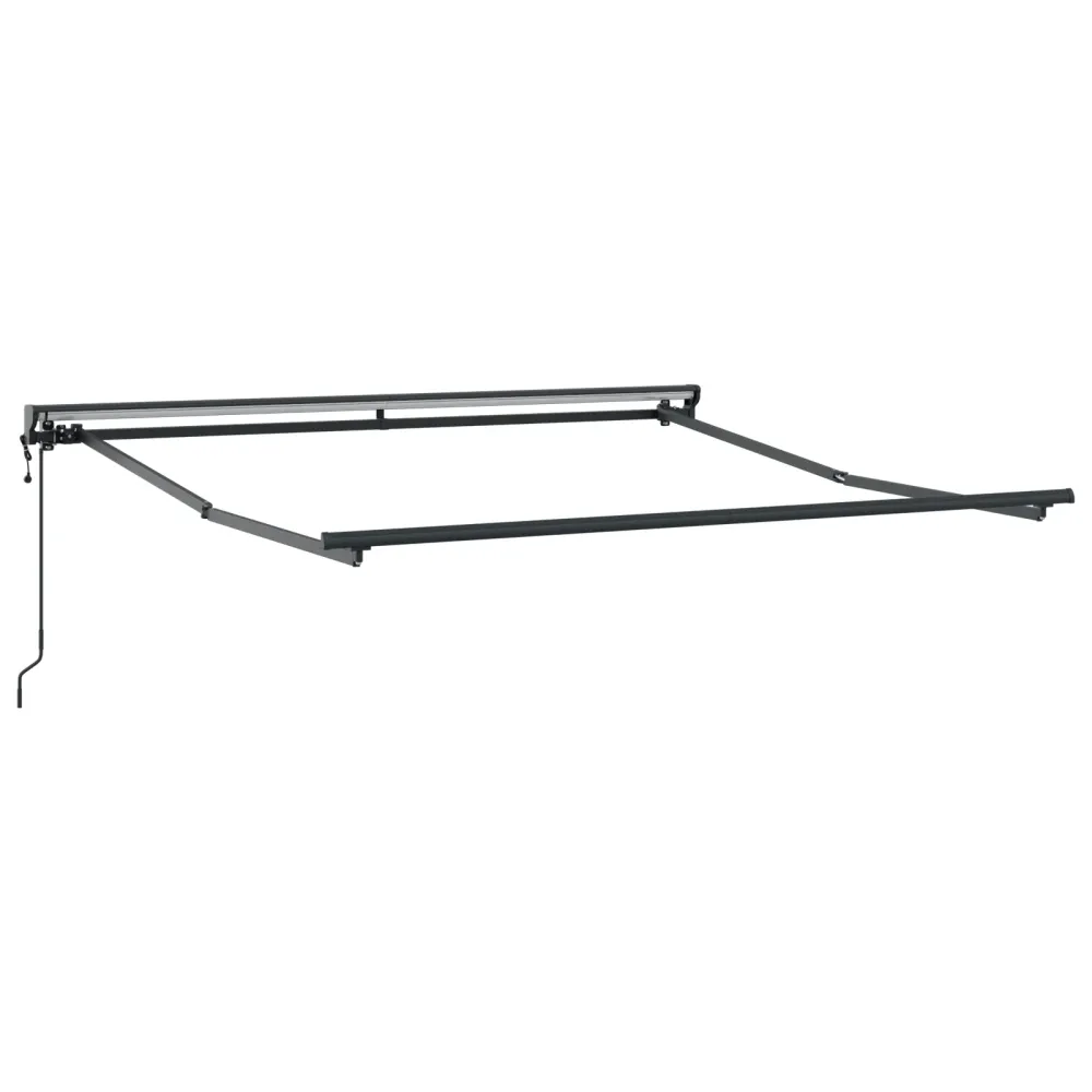 Udtrækkelig Markise Bordeaux Rød 300X250 Cm Stof