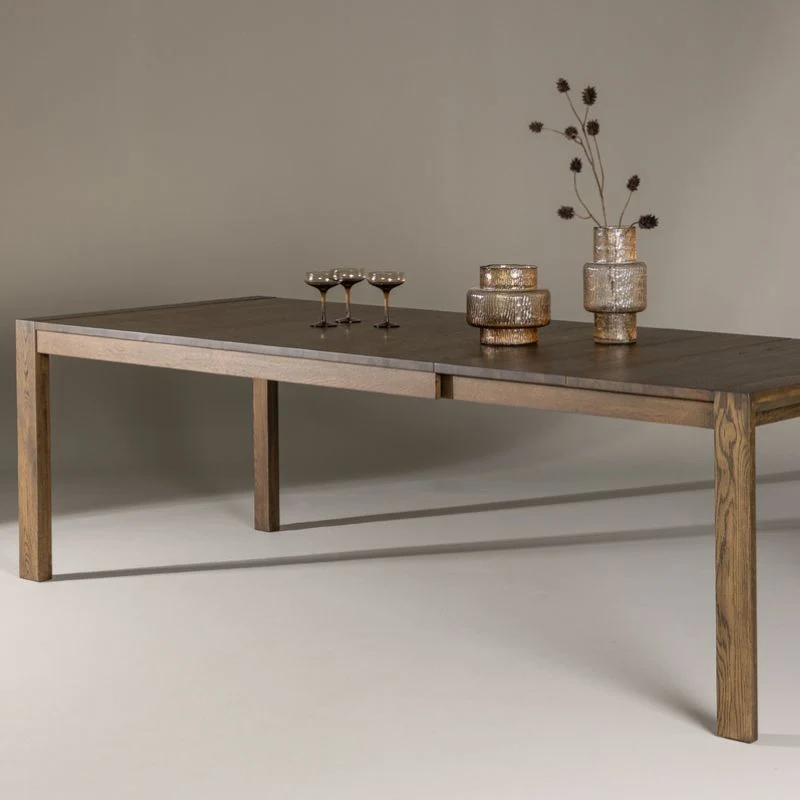 Venture Design Slider spisebord i egetræ med udtræk på 170-250 cm Flere varianter
