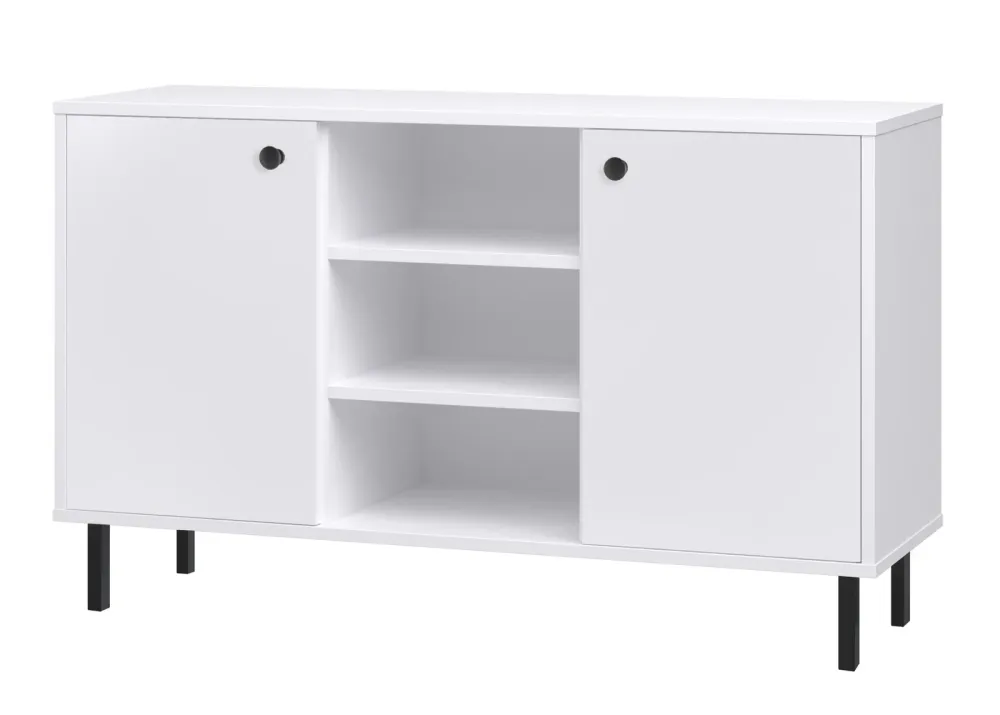 Venus kommode med to døre, pearl, H73 cm, B137 cm, D40 cm