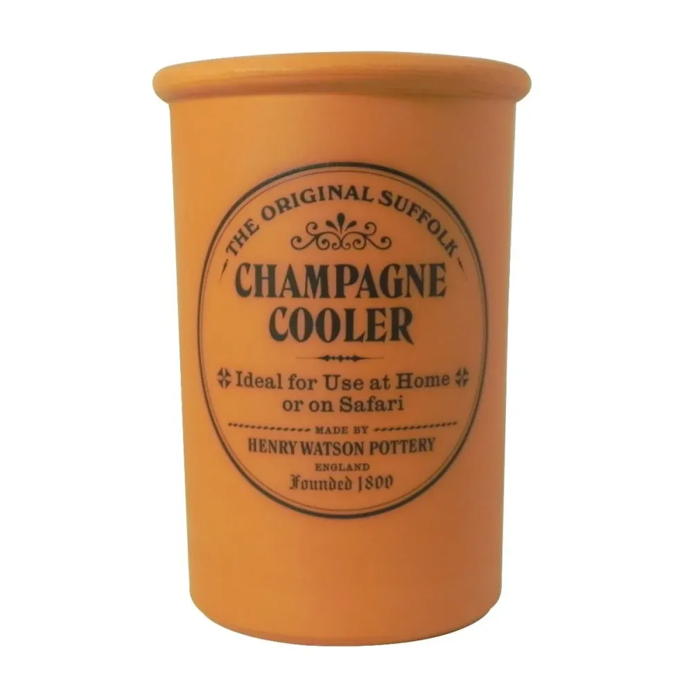 Watson terracotta - Champagnekøler | Corkscrew & Foil Cutter Included