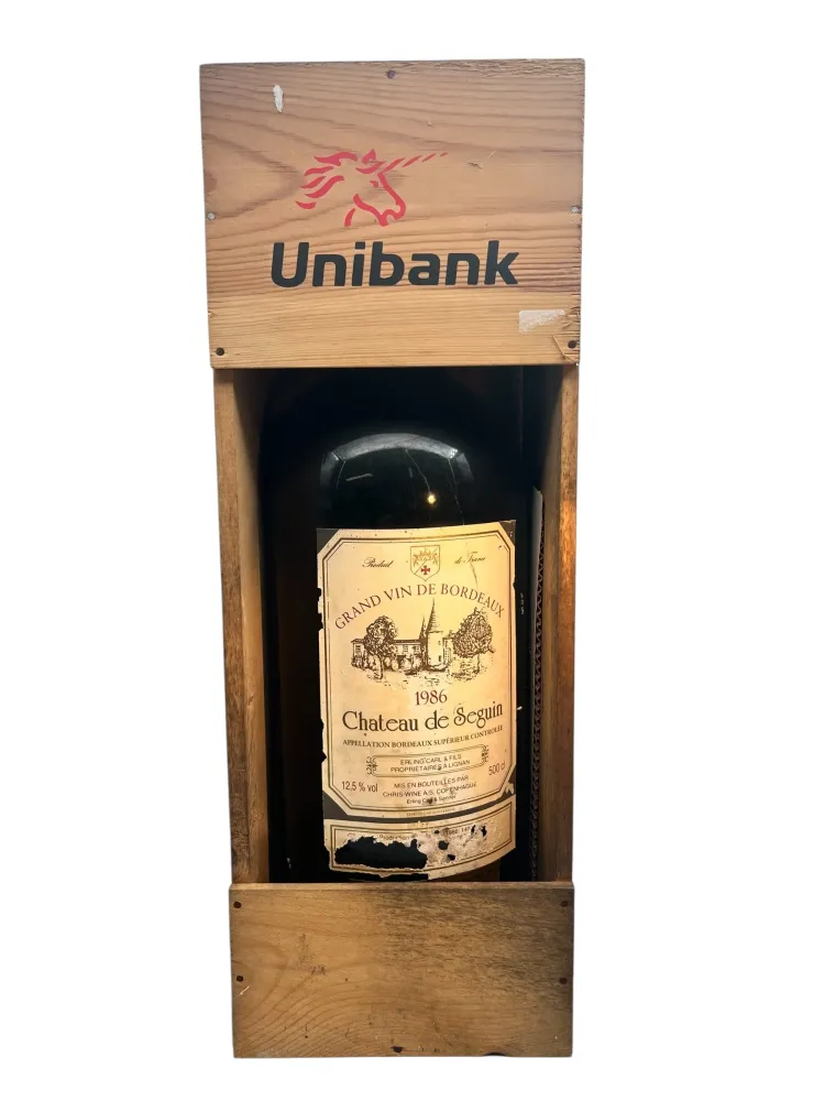 Chateau de Seguin 1986 Bordeaux 5 L