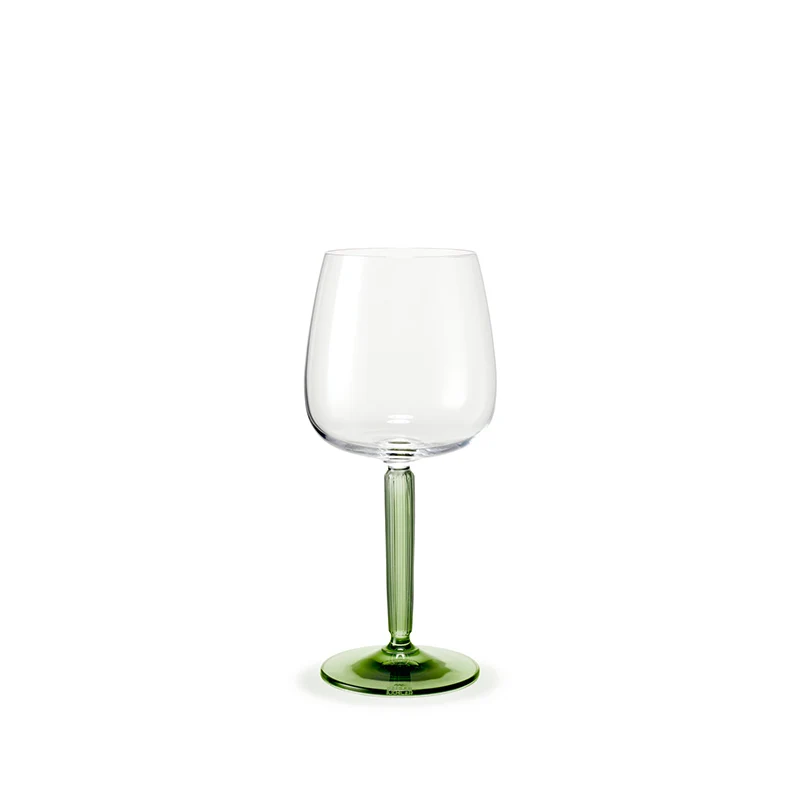 Kähler Hammershøi Rødvinsglas Grøn 2 Stk. 49 Cl
