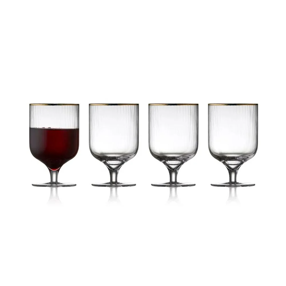 Lyngby glas - Palermo Vinglas Aurum 30 cl 4 stk