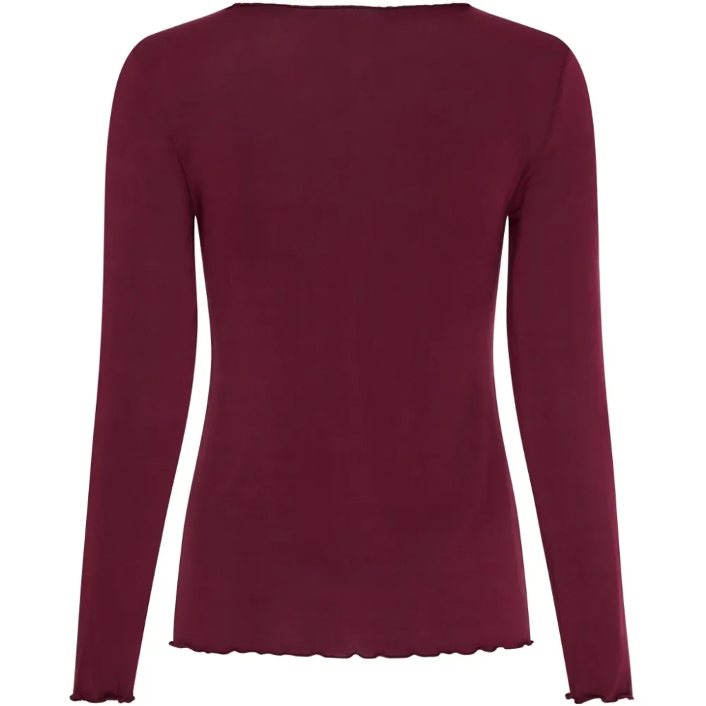 Marta Du Chateau dame t-shirt MdcLeonora 5894 - Wine