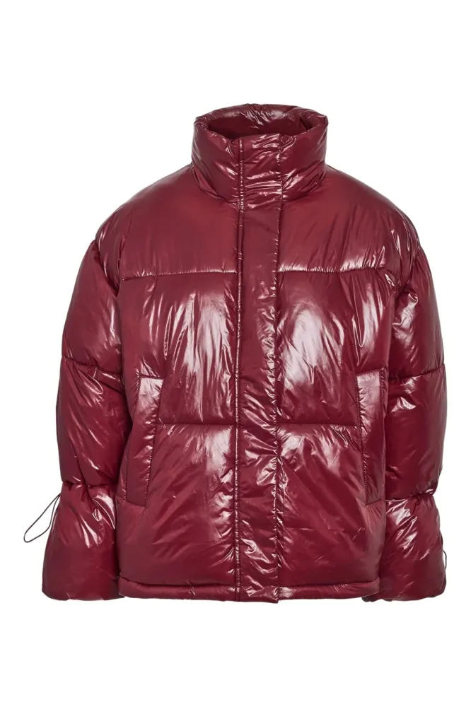 Noisy May - Nmallie Shiny Puffer - 4785874 Windsor Wine Xs