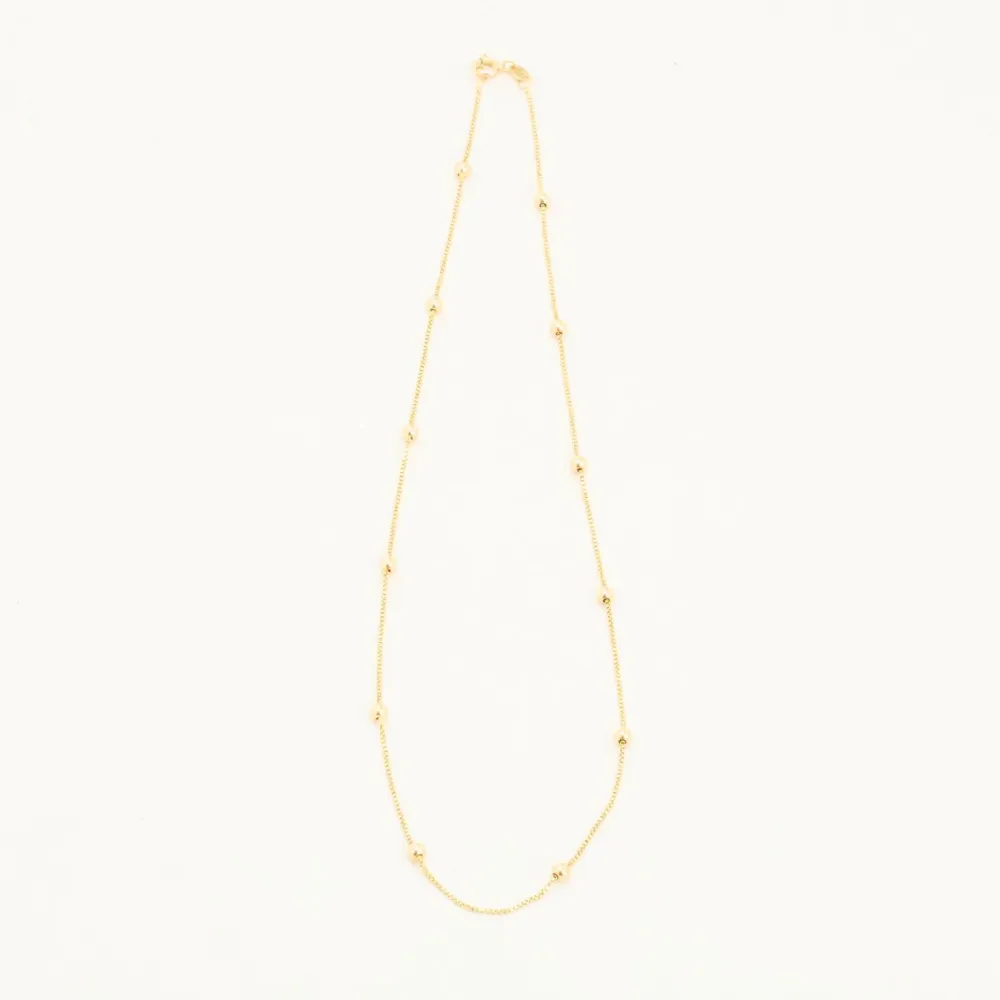 Venezia Halskæde i 14K guld, 41.5 cm, 2.78 g