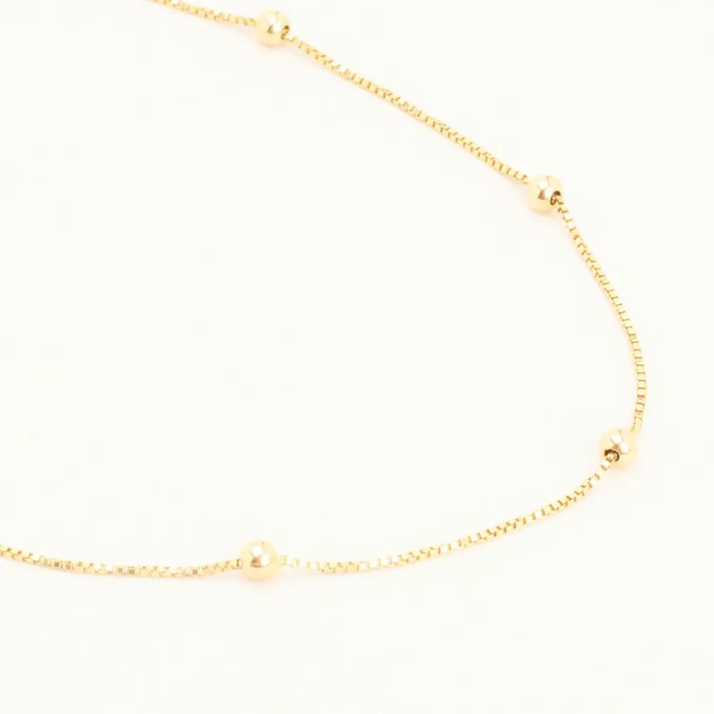 Venezia Halskæde i 14K guld, 41.5 cm, 2.78 g